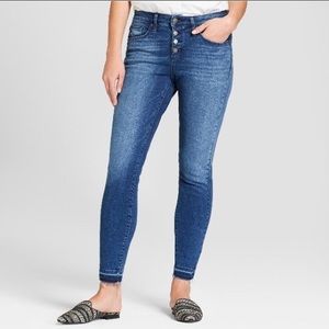 Universal Thread Hi-Rise Skinny Button Fly Jeans | Women’s Size 8 29R 👖